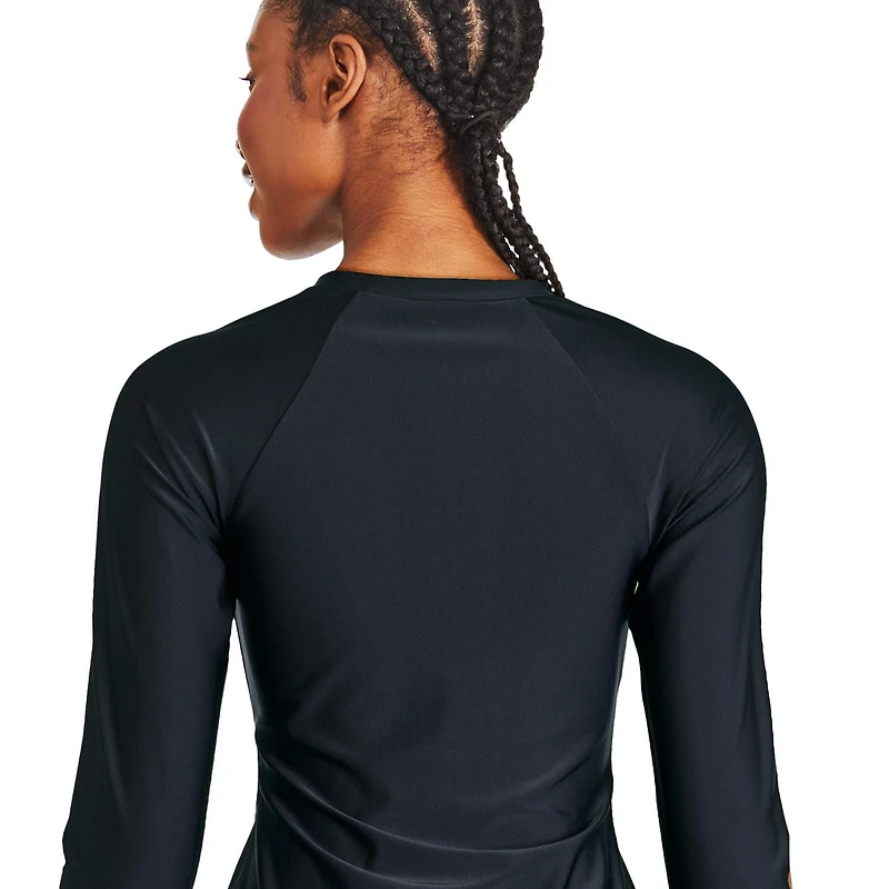 Reebok Long Sleeve Zip Up Rashguard