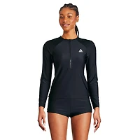 Reebok Long Sleeve Zip Up Rashguard