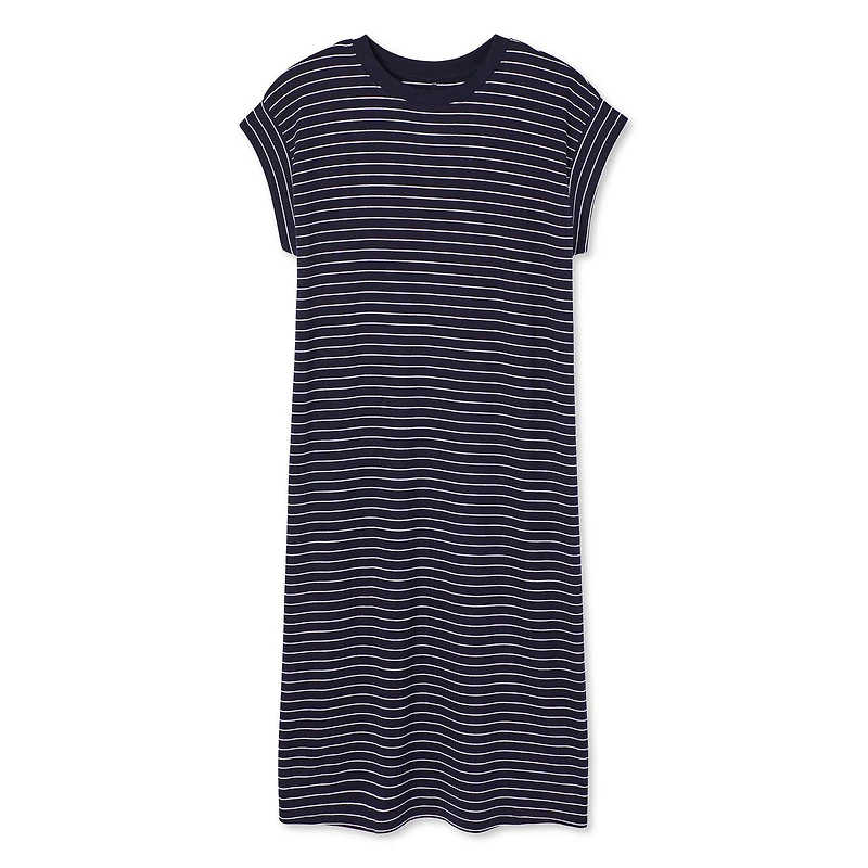 Robe t-shirt mi-longue George pour femmes