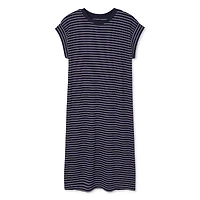 Robe t-shirt mi-longue George pour femmes