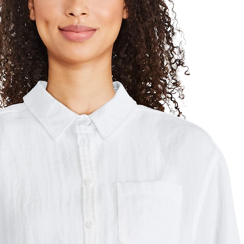 George Women's Oversized Cropped Shirt