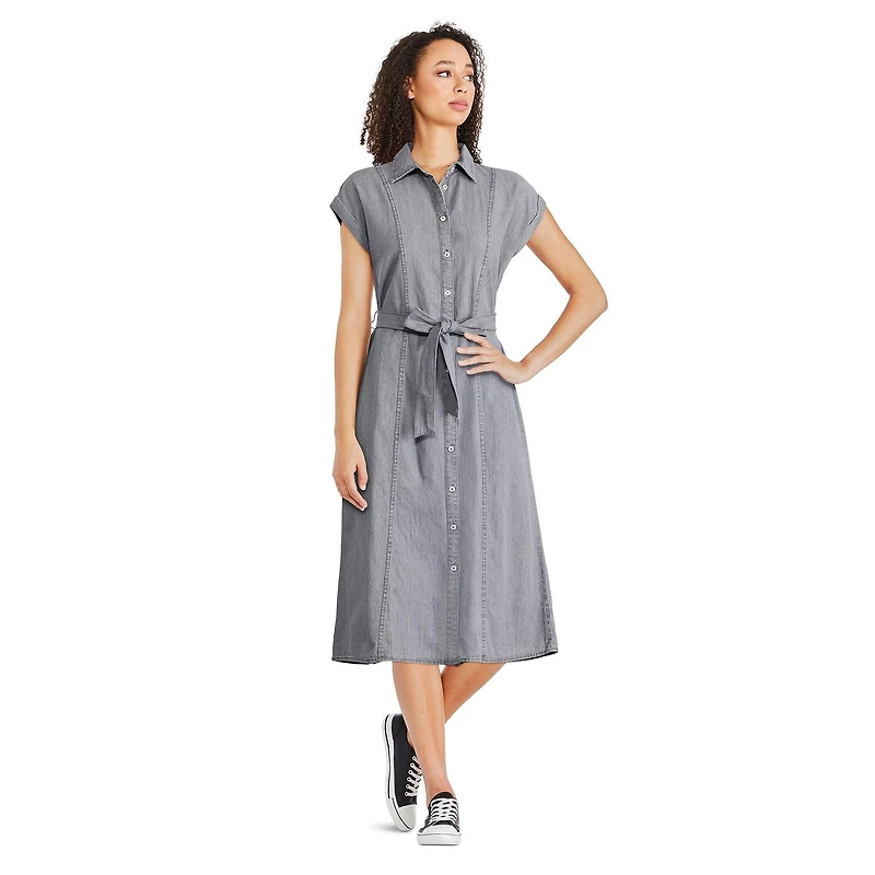 Robe-chemise en denim George pour femmes
