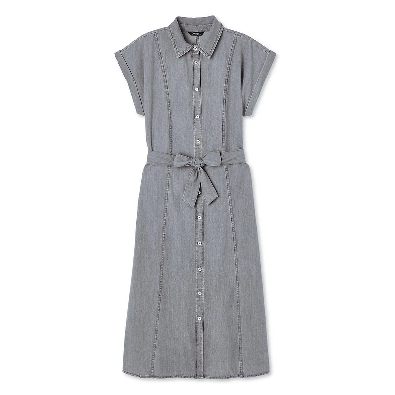 George Women's Denim Shirt Dress