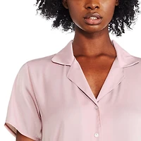 George Women's Satin Pajama 2-Piece Set