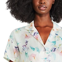 George Women's Satin Pajama 2-Piece Set