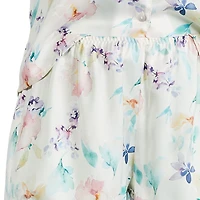 George Women's Satin Pajama 2-Piece Set