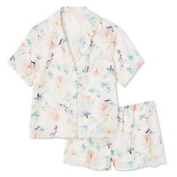 George Women's Satin Pajama 2-Piece Set