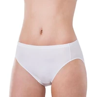 Elita Essentials Women's Cotton Stretch Full High Cut Brief Underwear