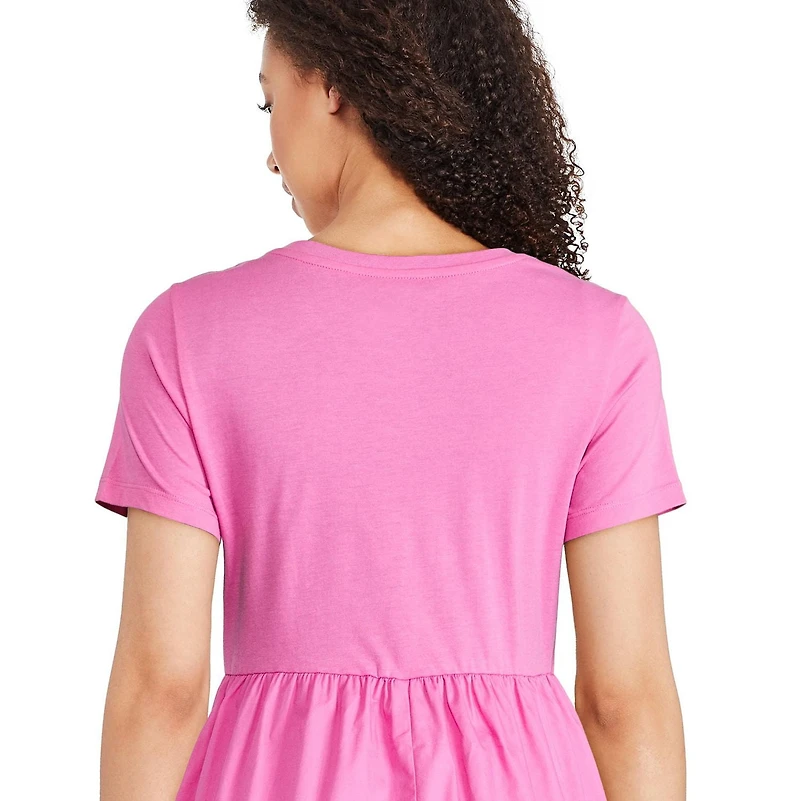 Robe bimatière George pour femmes