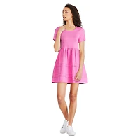 Robe bimatière George pour femmes