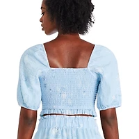 George Women's Smocked Bodice Top