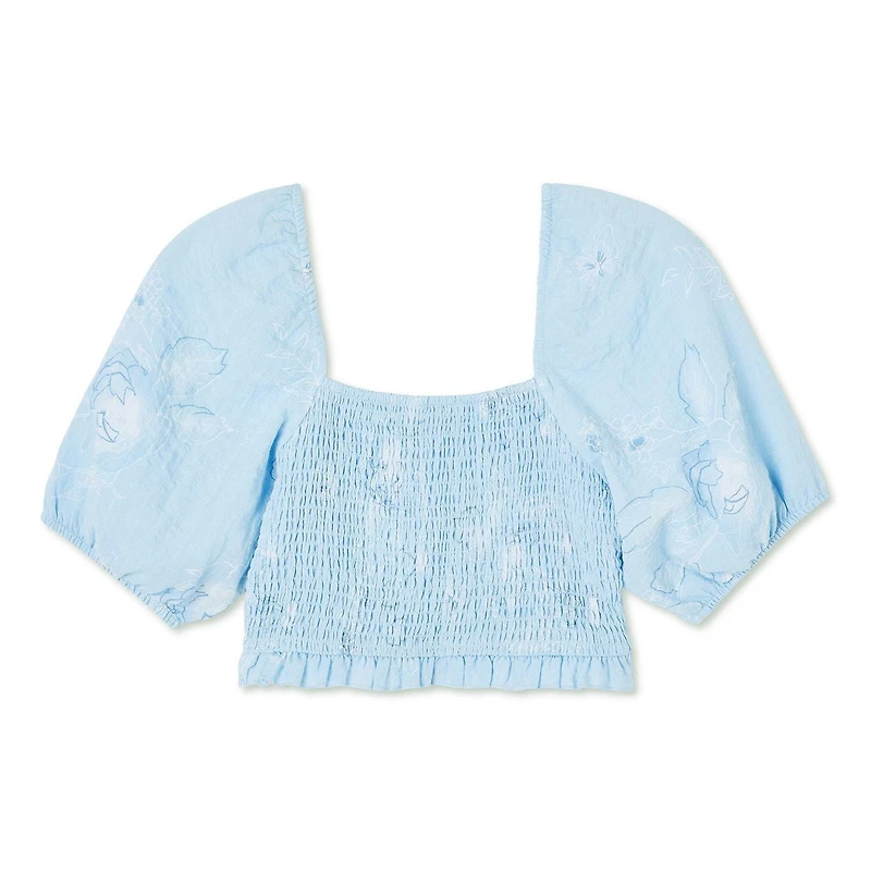 George Women's Smocked Bodice Top