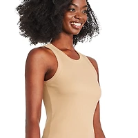 George Women's High Neckline Rib Tank