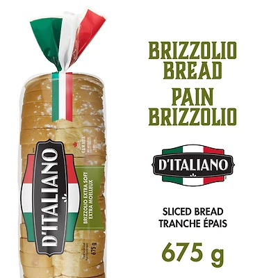 Pain Brizzolio extra moelleux tranché D'Italiano