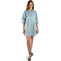 BB DENIM SHIRT DRESS