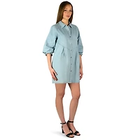 BB DENIM SHIRT DRESS