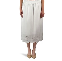 JUPE BB MIDI BRODÉE