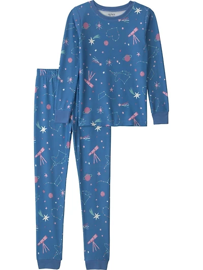 Carter's Child of Mine Girls 2-Piece Pajama Set