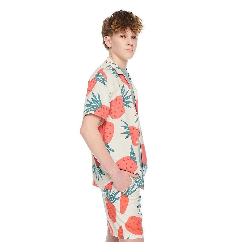 Jackson Boys' Short Sleeve Resort Shirt