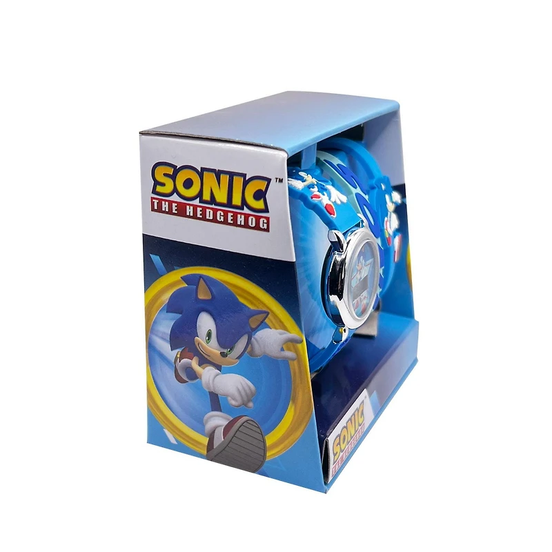 Ensemble de montres en caoutchouc découpé au laser ACL avec bracelet Sonic pour enfants