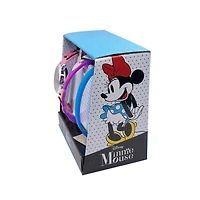 Minnie Mouse Kids Laser Rubber LCD Watch With Bracelet Set