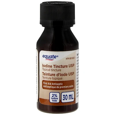 Equate Iodine Tincture USP, 30mL