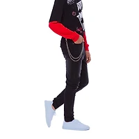 Boys Mini Pop Kids Rocker Street Denim Charcoal Jeans