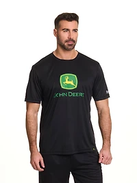 John Deere Men’s Interlock Graphic Short Sleeve Tee
