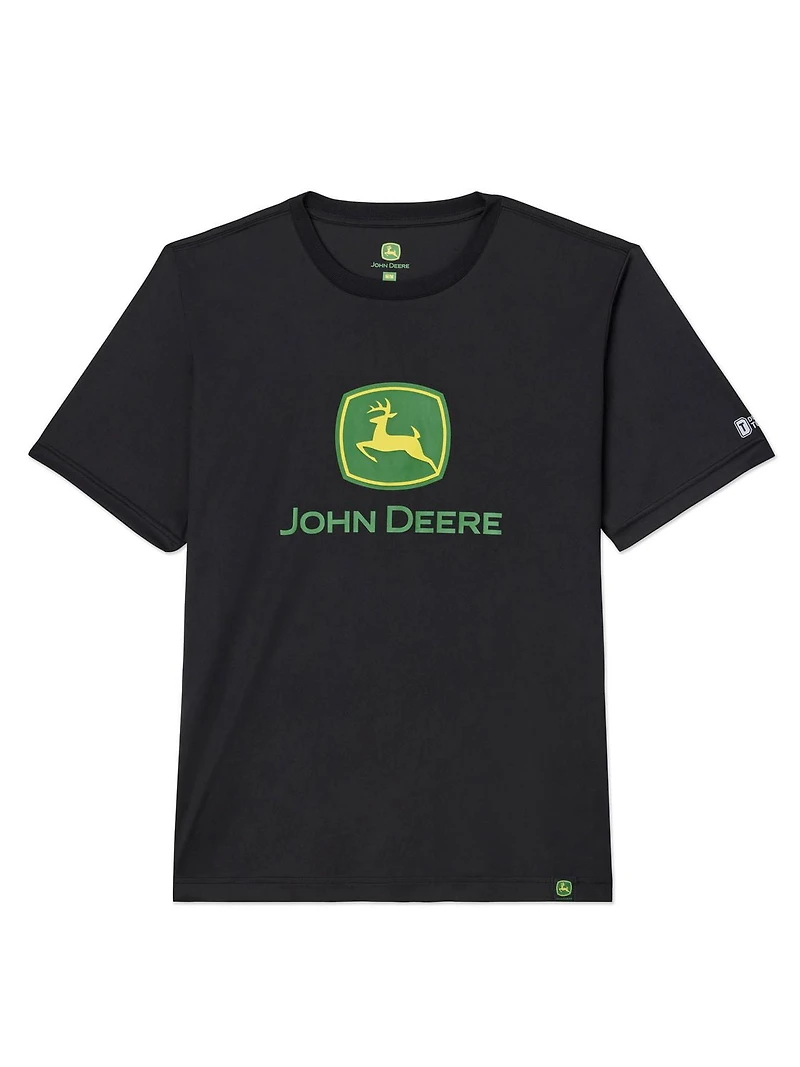 John Deere Men’s Interlock Graphic Short Sleeve Tee