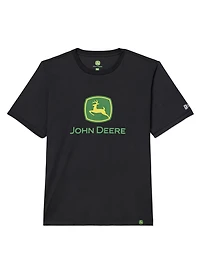 John Deere Men’s Interlock Graphic Short Sleeve Tee