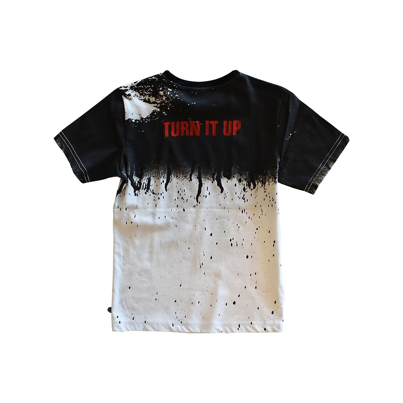 Garçon Mini Pop T-shirt Turn Up The Beat pour enfant