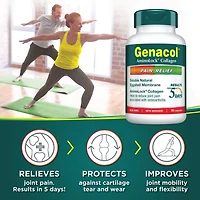 Genacol® Pain Relief with AminoLock Collagen and Natural Eggshell Membrane, 90 capsules