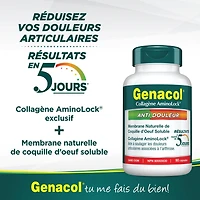 Genacol® Pain Relief with AminoLock Collagen and Natural Eggshell Membrane, 90 capsules