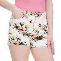 No Boundaries Women's Fray Hem Short