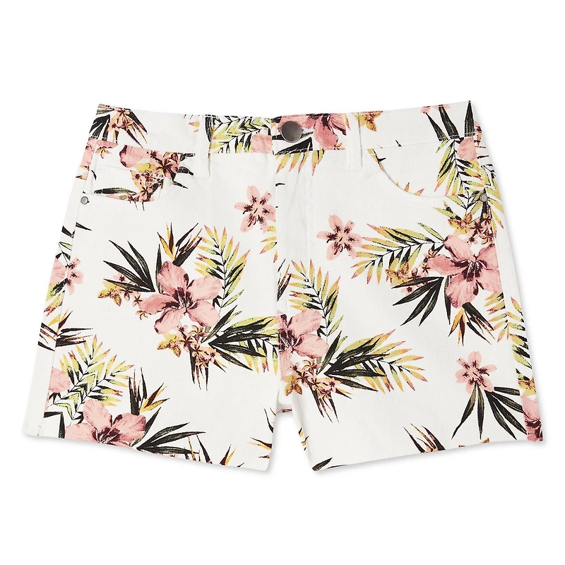 No Boundaries Women's Fray Hem Short