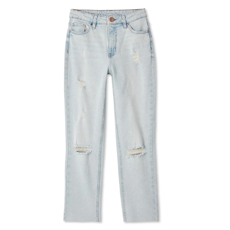 No Boundaries Women's Slim Crop Straight Pant