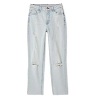 No Boundaries Women's Slim Crop Straight Pant