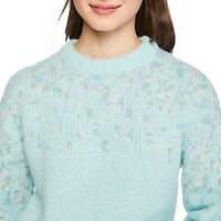 Chandail à motif jacquard No Boundaries pour femmes