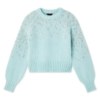 Chandail à motif jacquard No Boundaries pour femmes
