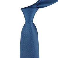 Cravate classique tissée solide pour hommes Tailored Flex de Haggar