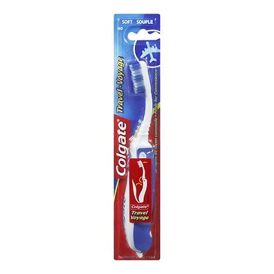 Brosse à dents de voyage portable Colgate, souple 1 Brosse à dents