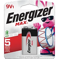 Piles alcalines 9 V Energizer MAX Pile unique