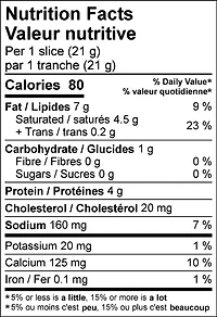 Castello Herbs & Spices Havarti Sliced Cheese, 165 g