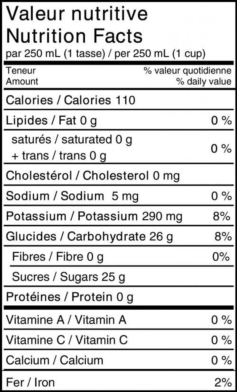 Jus de pomme Tradition fraîchement pressé