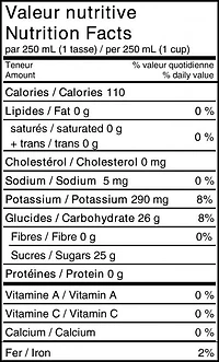 Jus de pomme Tradition fraîchement pressé