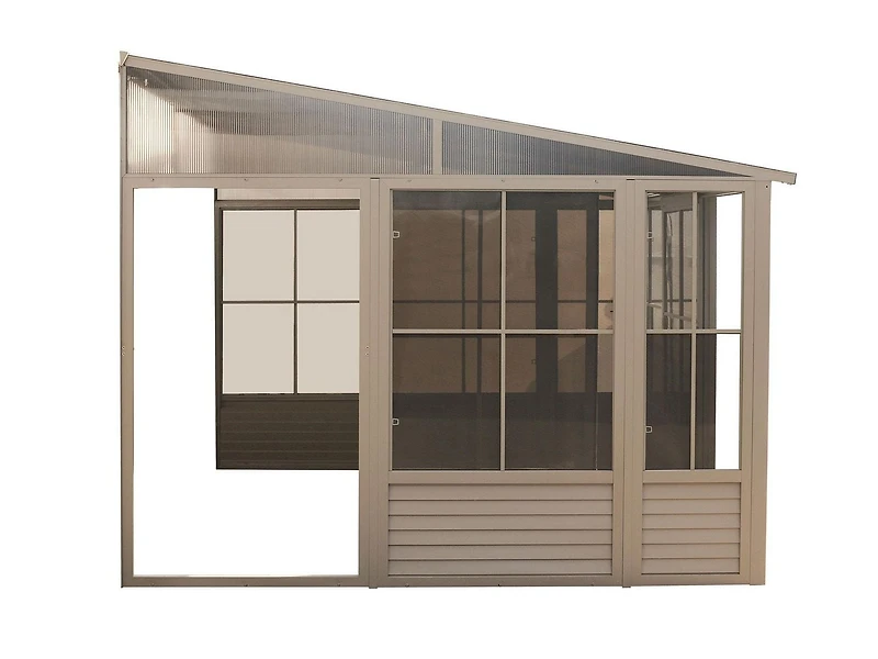 Florence Add-A-Room with Metal Roof 10 Ft. x 12 Ft. in Sand