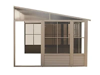 Florence Add-A-Room with Metal Roof 10 Ft. x 12 Ft. in Sand