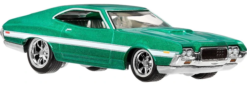 Hot Wheels Fast & Furious Véhicule de Sport Ford Gran Torino de 72'