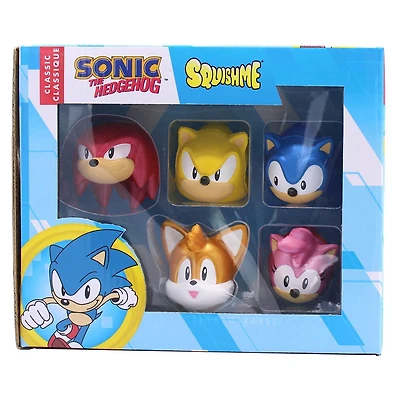 Figurines SquishMe Sonic - Ensemble de collection