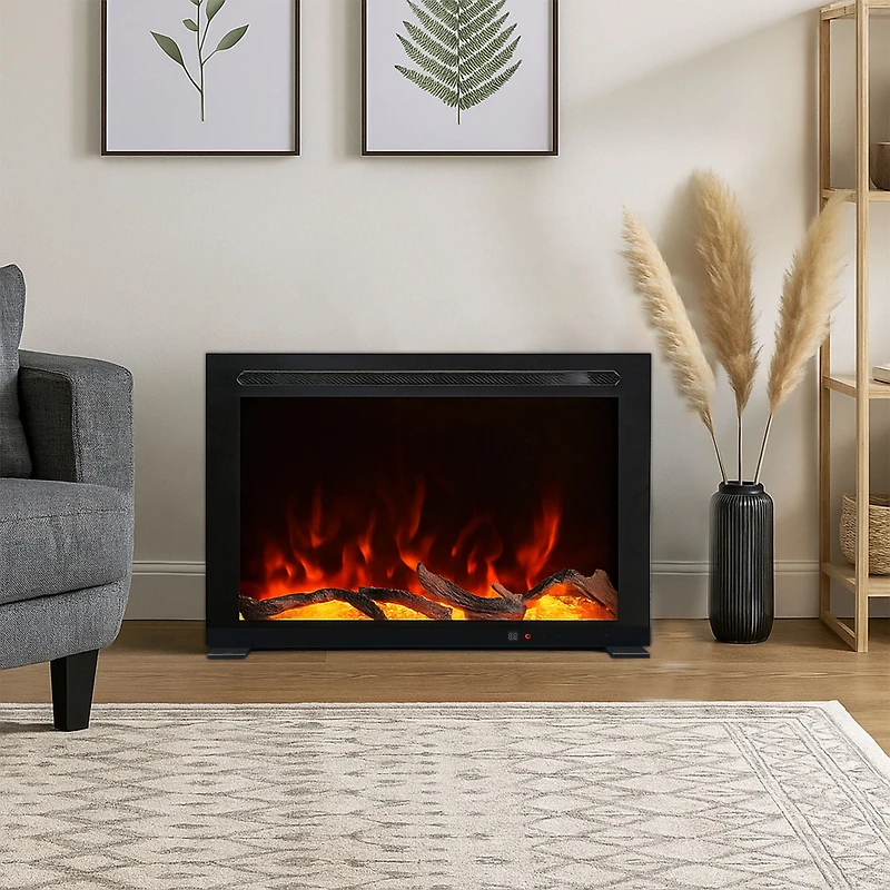 ActiveFlame Essential Built-In Electric Fireplace, 28IN